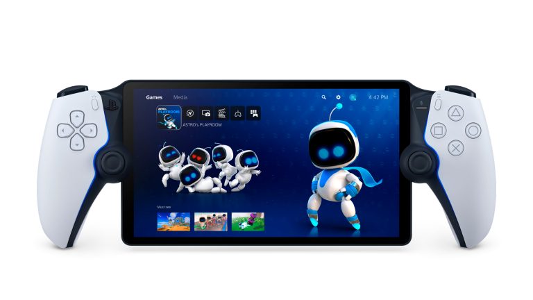 Produktbild des kommenden Sony PlayStation Portal Remote Player.