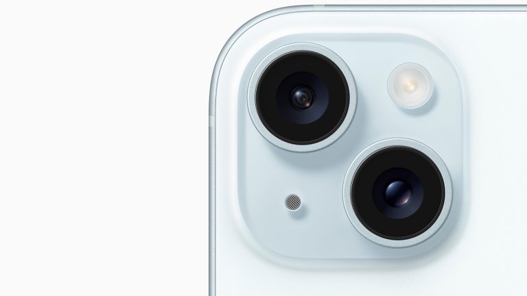 Die 48 Megapixel aus dem iPhone 14 Pro stecken jetzt auch im neuen iPhone 15. Das hat auch weiterhin nur zwei Kameralinsen.