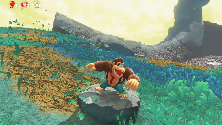 Screnshot von Donkey Kong Bananza.