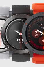 Die drei Versionen der CMF Watch 3 Pro nebeneinander.