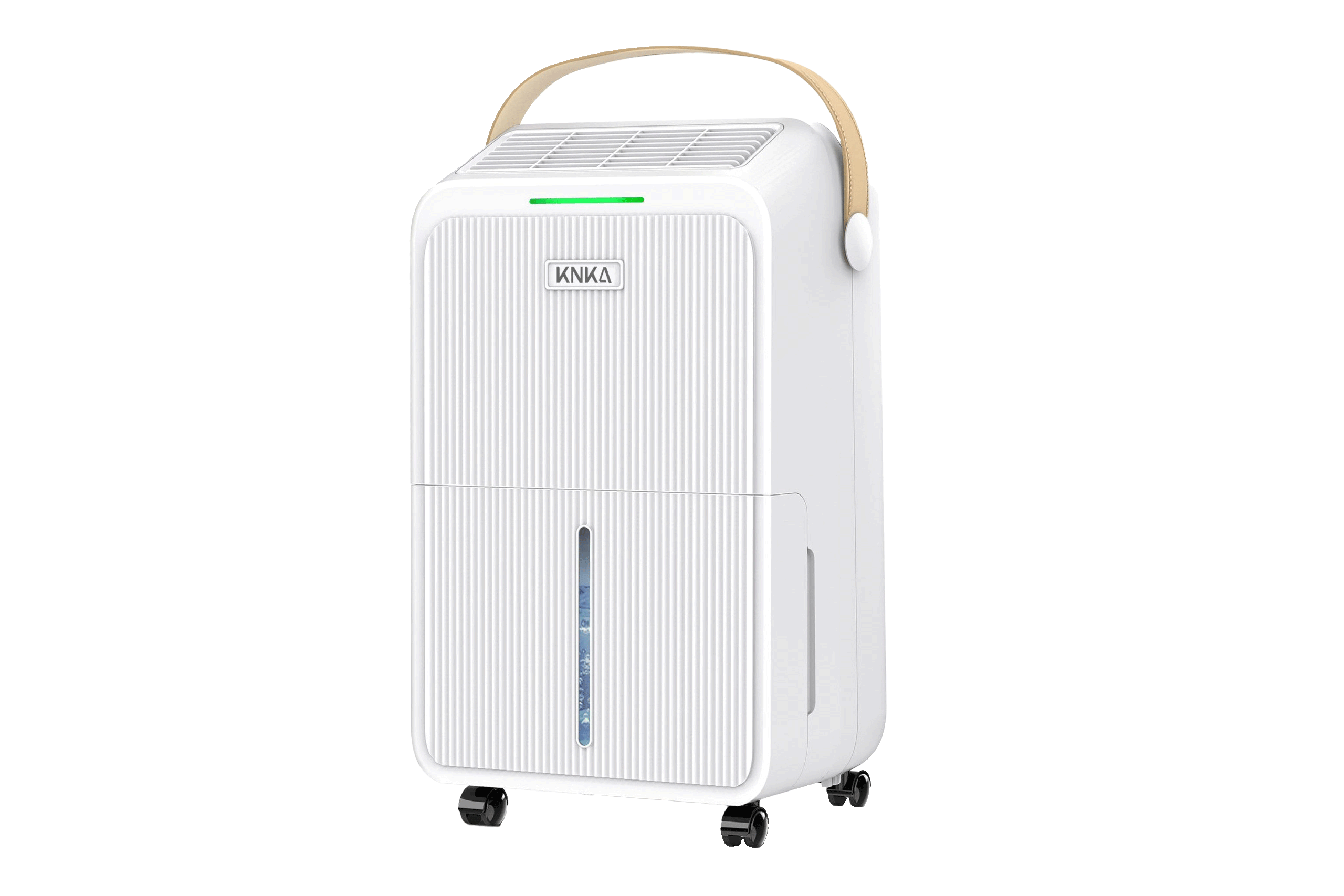 KNKA Luftentfeuchter freigestellt auf hellem Hintergrund.