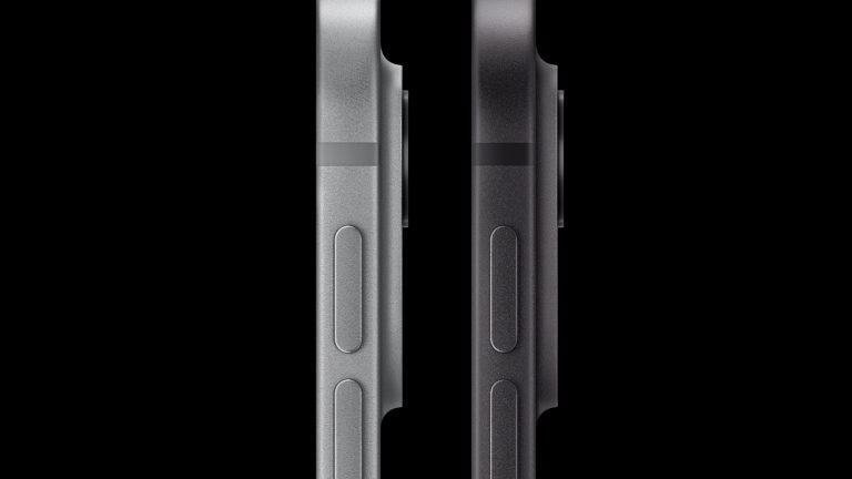 Close-up von dem Seitenanblick zweier iPad Pros nebeneinander.