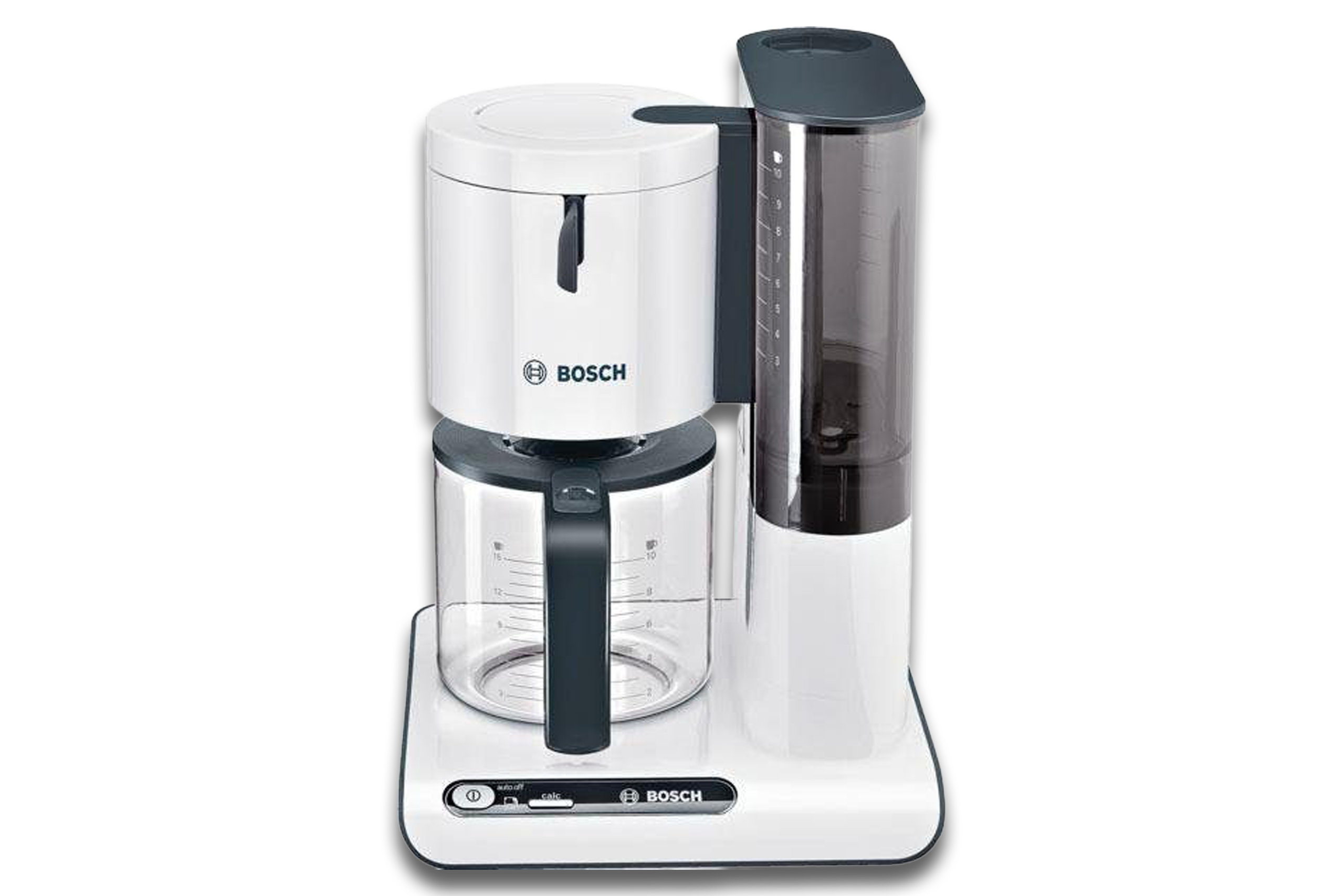 Die Bosch Filterkaffeemaschine Styline TKA8011 freigestellt