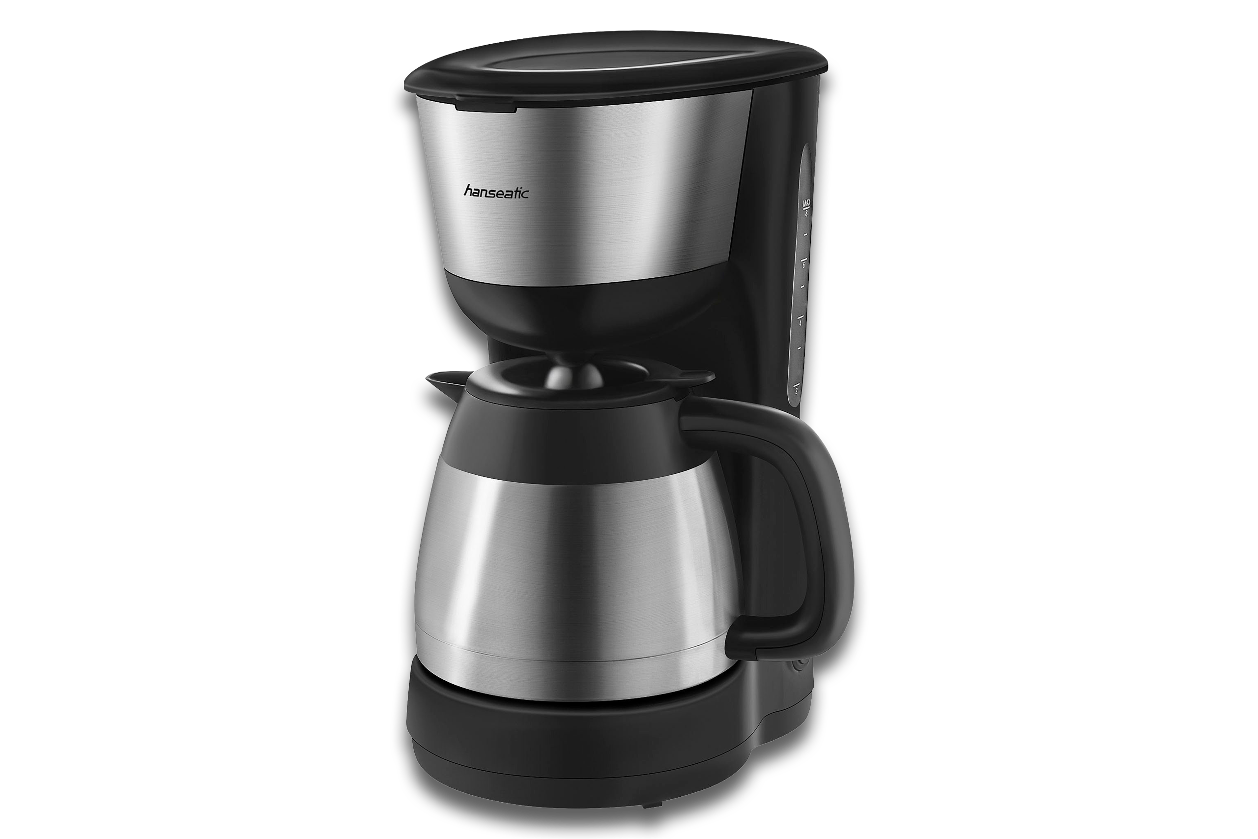 Die Hanseatic HCM9001TJSD Filterkaffeemaschine freigestellt