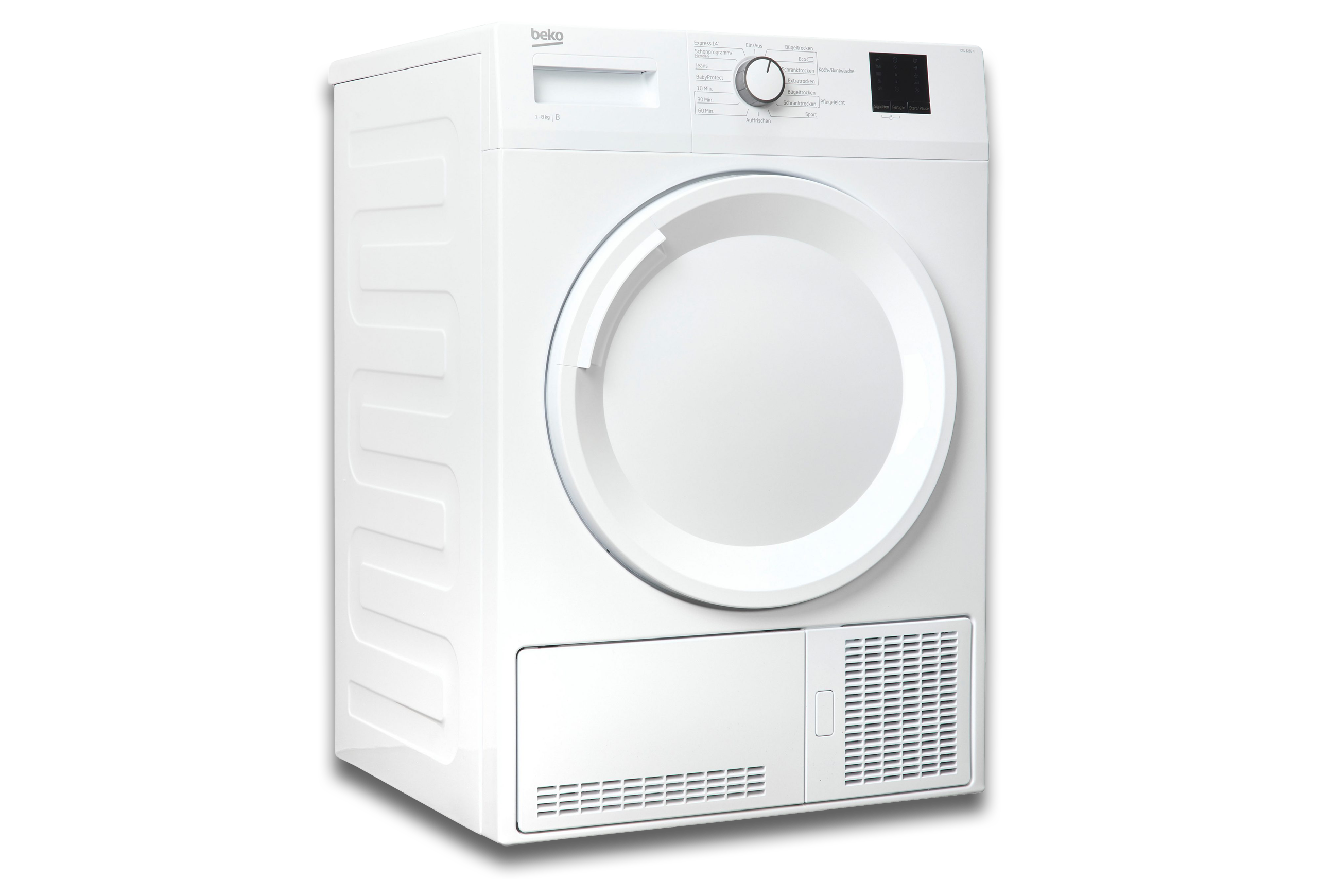 BEKO Kondenstrockner DCU 8230 N freigestellt