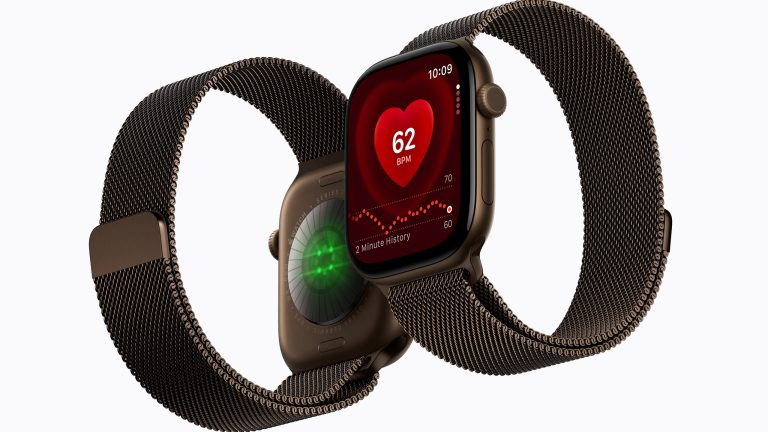 Apple Watch Series 12 und Ultra 4, Apple setzt auf mehr Gesundheit und Ausdauer Die Apple Watch 12 in der Vorder- und Rückansicht freigestellt auf weißem Hintergrund.