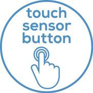 Mit Sensor-Touch Tasten ausgestattet