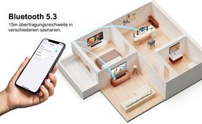 Bluetooth 5.3, Kabelgebundene + drahtlose Dualverbindung