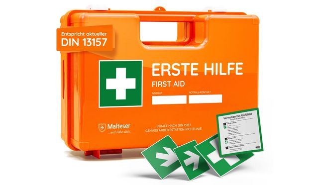 Erste-Hilfe-Koffer nach DIN 13157 - für alle (Not-)Fälle